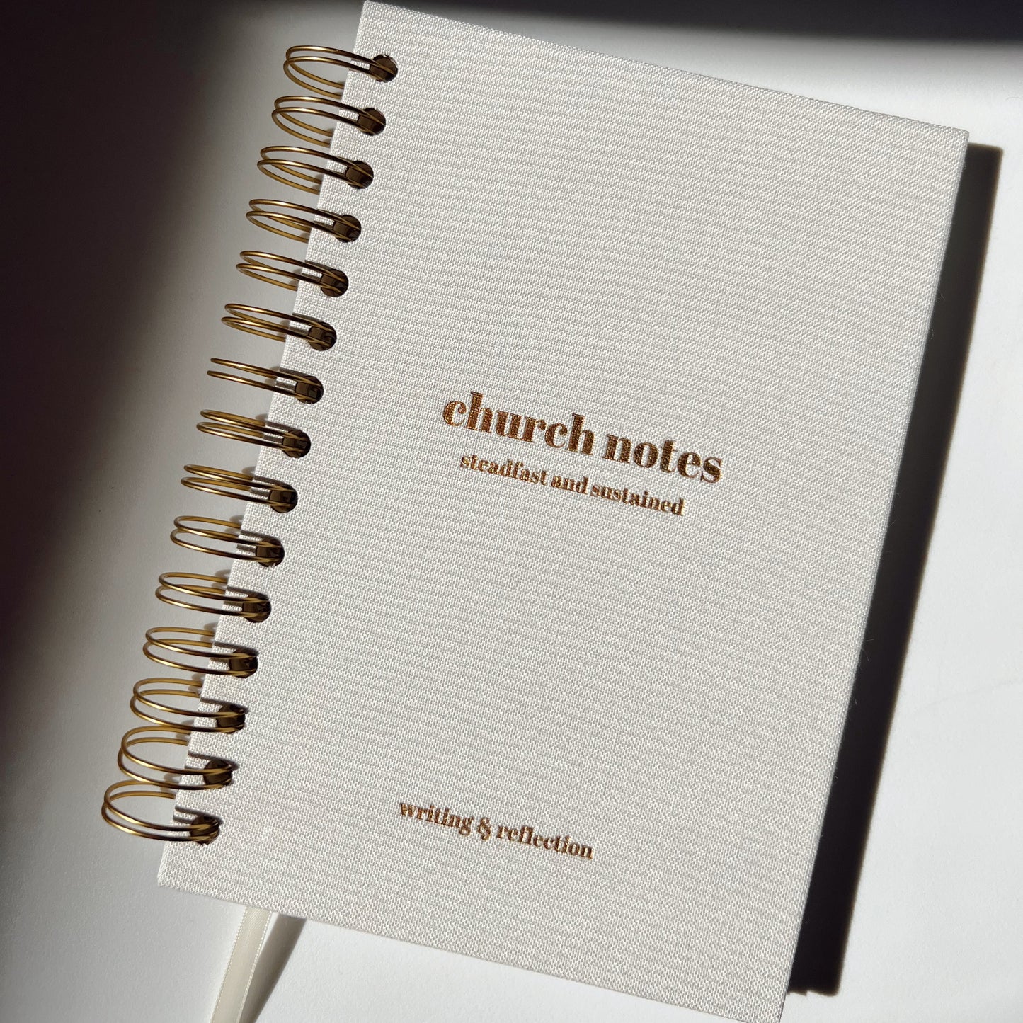 Church Notes Journal Spiral | Stay Focused & Grow in Faith Weekly