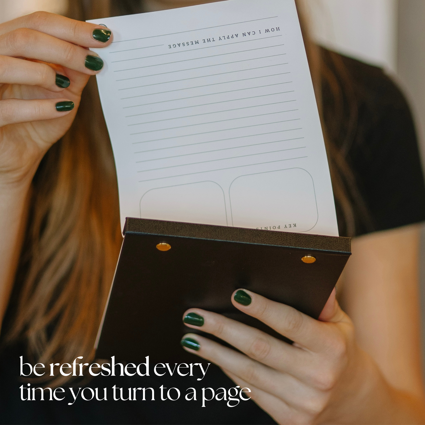 Church Notes Notepad infographic 4