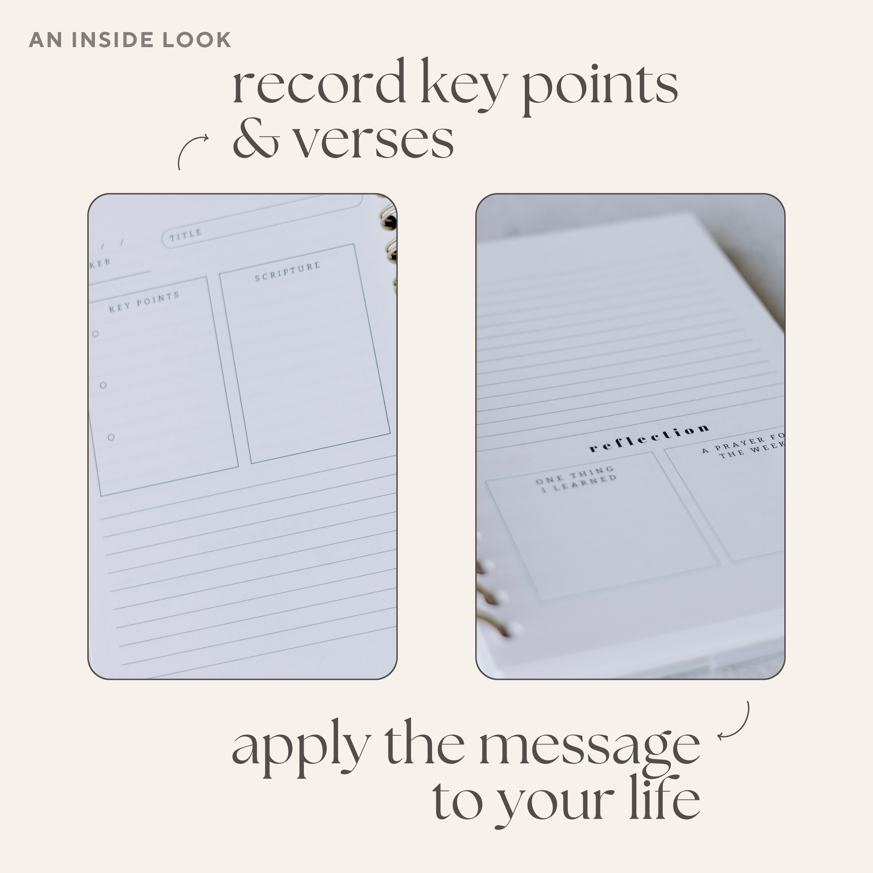 Church Notes Journal Extended Edition infographic 5
