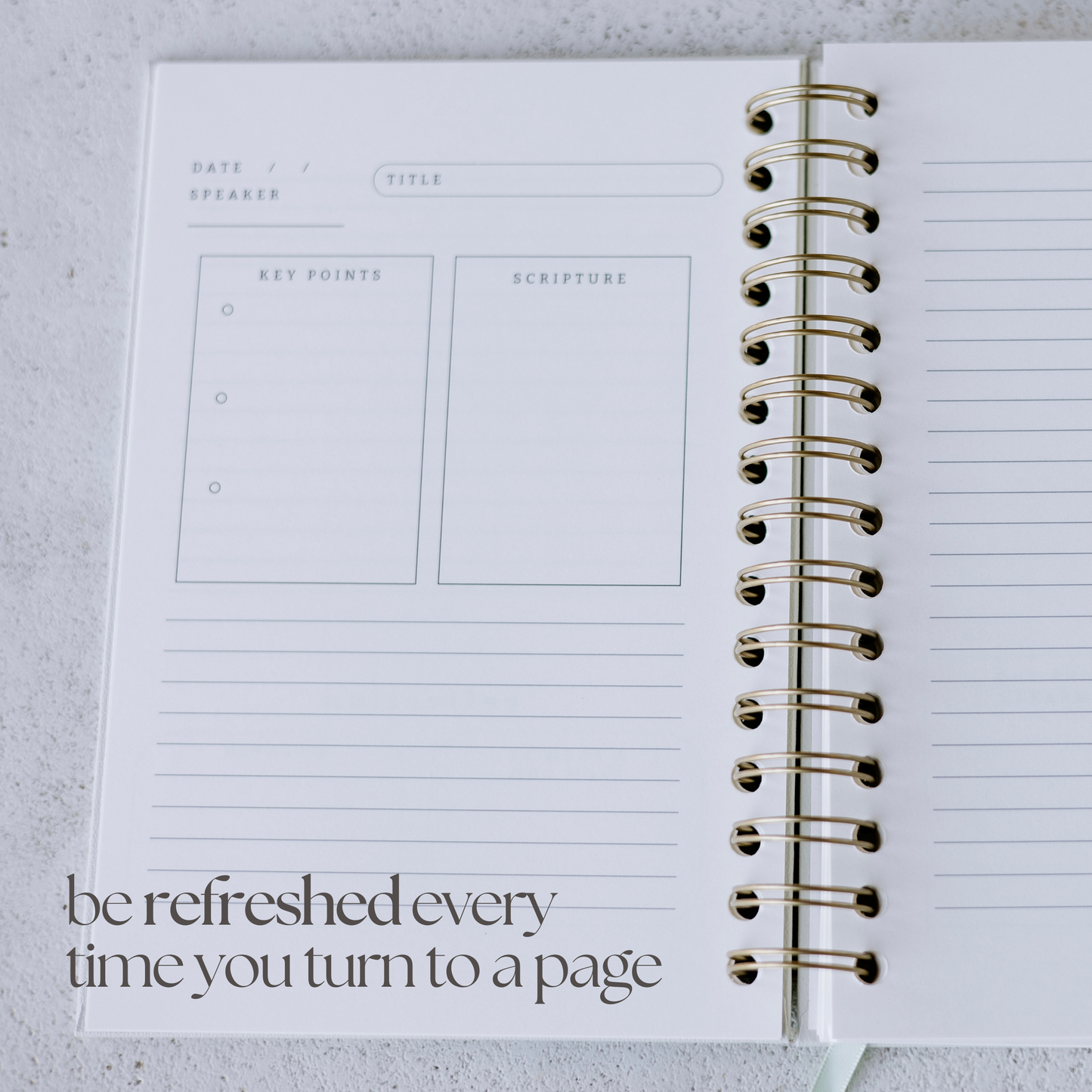 Church Notes Journal Extended Edition infographic 7
