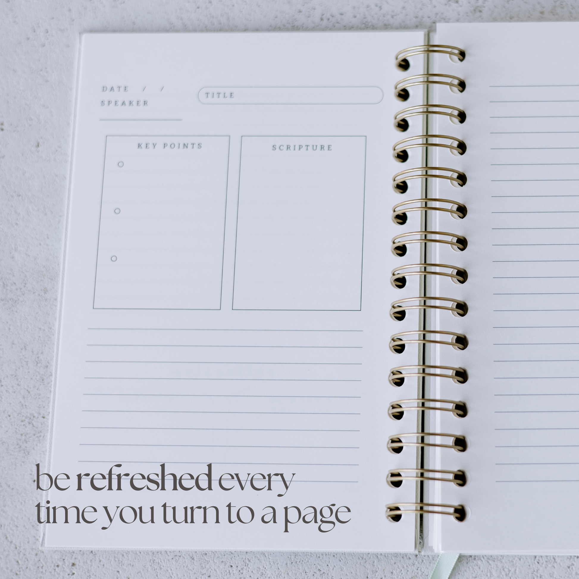 Church Notes Journal Extended Edition infographic 7