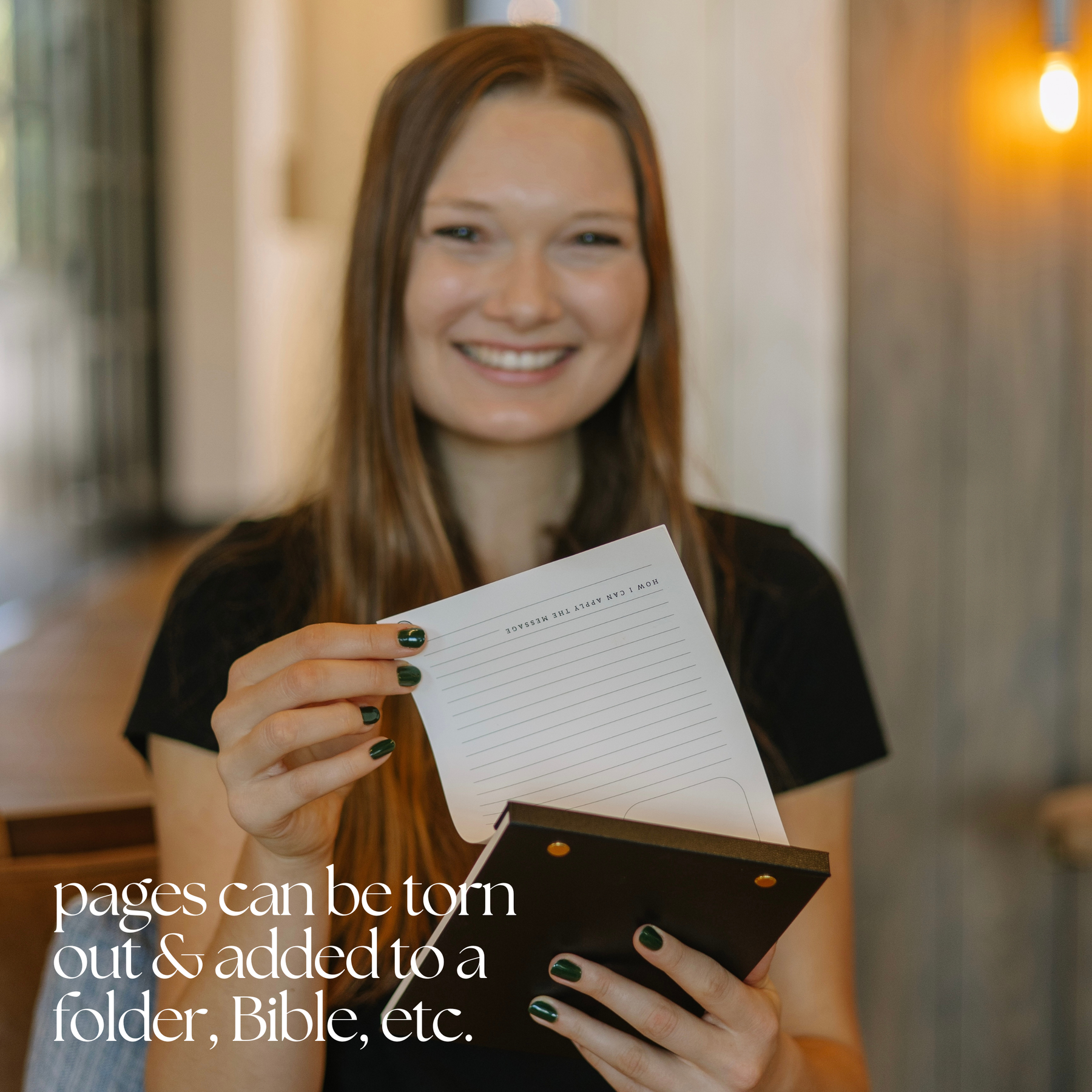 Church Notes Notepad infographic 6